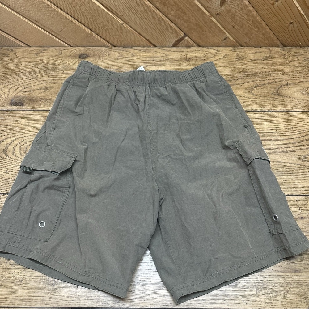 Y2K Walt‎ Disney World Surf Co Disney Parks Green Cargo Dad Shorts 8" | Men's M